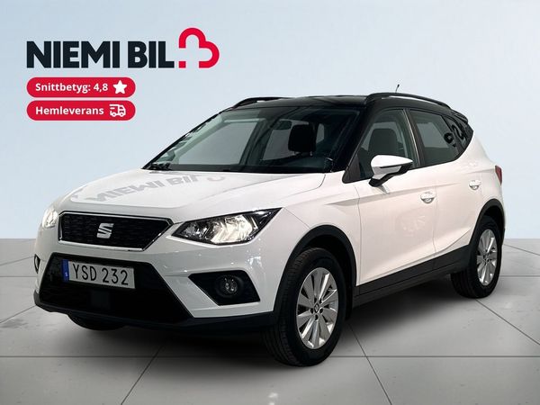 Seat Arona 1.0 TSI Style Dragkrok Motorvärmare Psens S/V-hjul - 2019