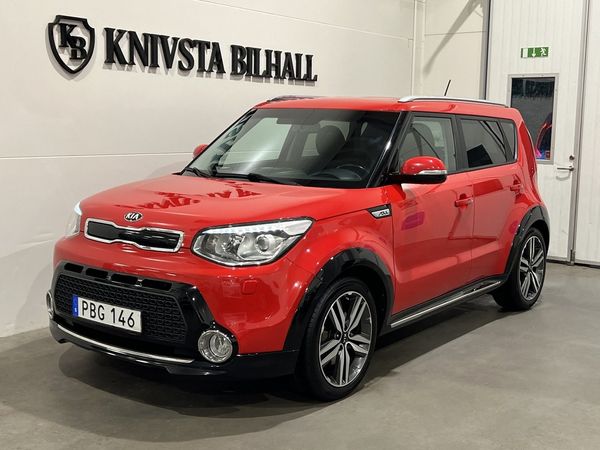 Kia Soul 1.6 CRDi DCT GLS 1Ägare Drag 136hk - 2016