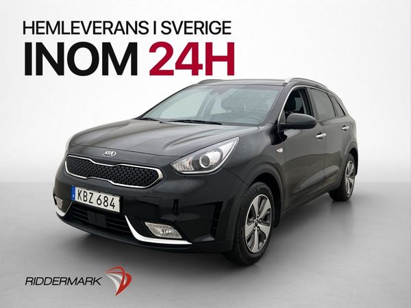 Kia Niro Hybrid Advance Plus Kamera Navi CarPlay Halvskinn - 2017