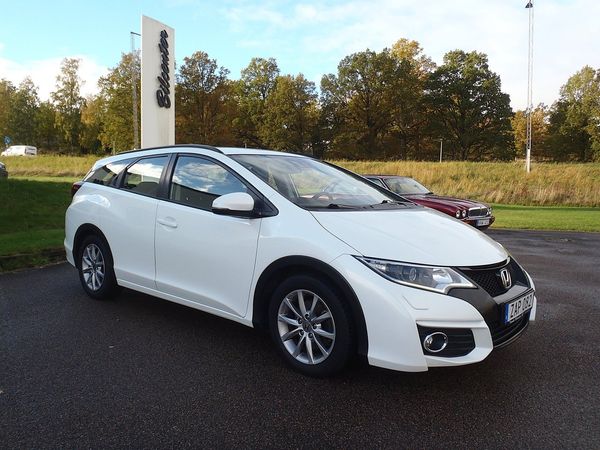 Honda Civic Tourer 1.6 i-DTEC Elegance 120hk, Kamera, GPS - 2017