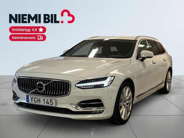 Volvo V90 D5 AWD Inscription Drag Dvärme Kamera Rattvärm Navi S&V - 2017