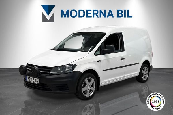 Volkswagen Caddy 1.6 TDI 102hk Dragkrok D-värmare B-kamera Nyservad - 2016