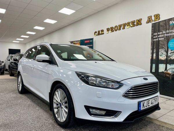 Ford Focus 1.0 EcoBoost , 125hk,1 ÄGARE,NY SERVAD, NY BES . - 2016