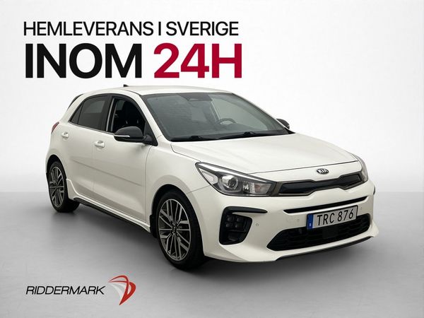 Kia Rio 1.0 T-GDI 120hk GT-Line M&K Värmare Kamera Carplay - 2021