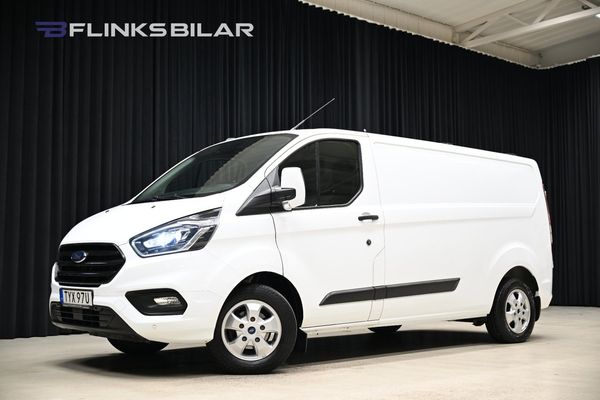 Ford Transit Custom 130HK L2 Automat|Drag|Värmare|Backkamera|Leasbar - 2023