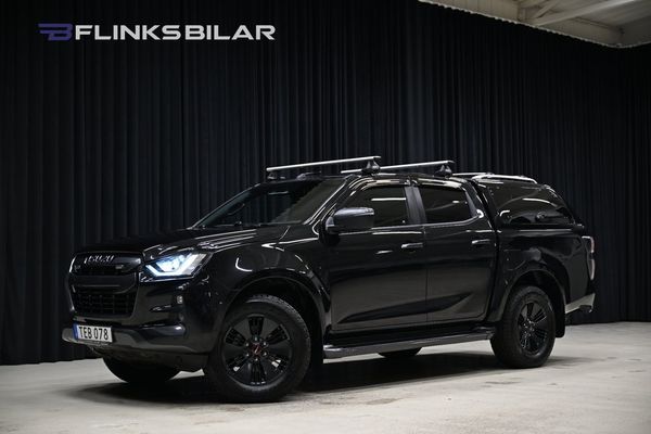 Isuzu D-Max 163HK Automat|Dubbelhytt|Kåpa|Drag|Värmare|Moms|SeUTR! - 2022