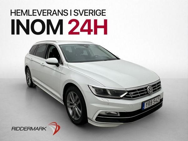 Volkswagen Passat 2.0 TDI 190hk R-Line D-värm Cockpit Skinn - 2018