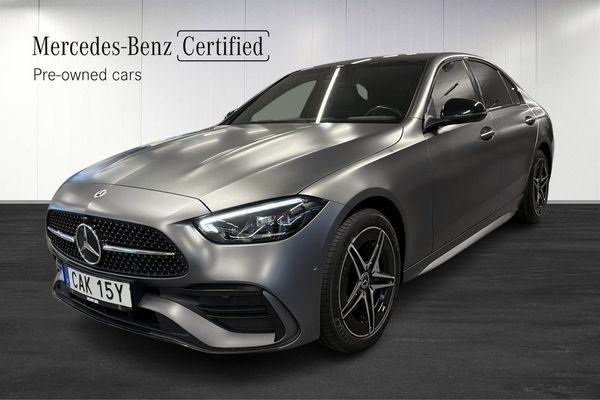 Mercedes C300 e e AMG Night Dragkrok Panoramatak - 2022