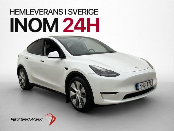 Tesla Model Y Long Range AWD MOMS Drag Pano Kamera Värmepump - 2024