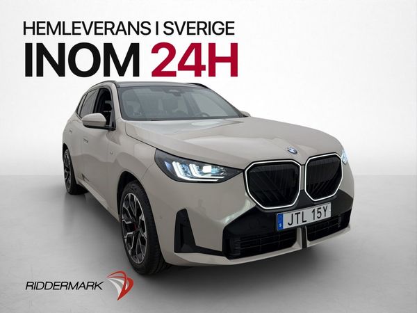 BMW X3 30e xDrive 299hk M Sport Pro H/K 360° Pano Skinn - 2025