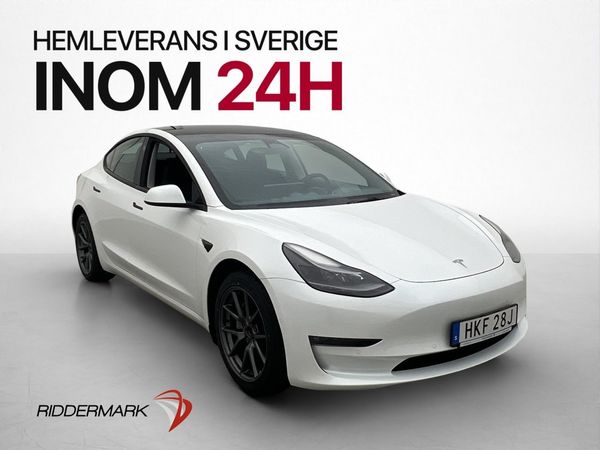 Tesla Model 3 Long Range AWD MOMS Värmepump Svensksåld - 2022