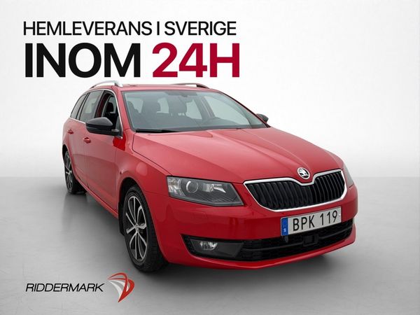 Skoda Octavia 1.6 TDI 110hk 4x4 Style Värmare Kamera Drag - 2016