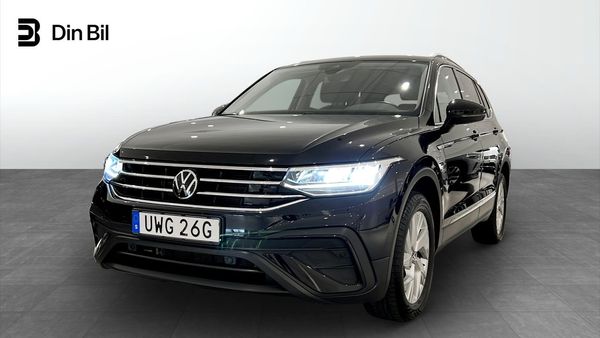 Volkswagen Tiguan Allspace TSI150 DSG 7sits/Drag/Värmare - 2023