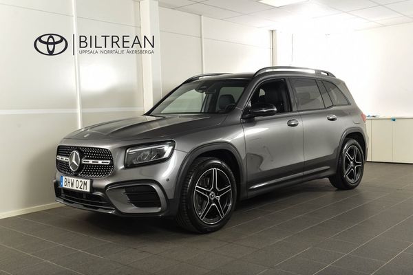 Mercedes GLB200 AMG Line 7-sits Panorama Motorvärmare - 2025