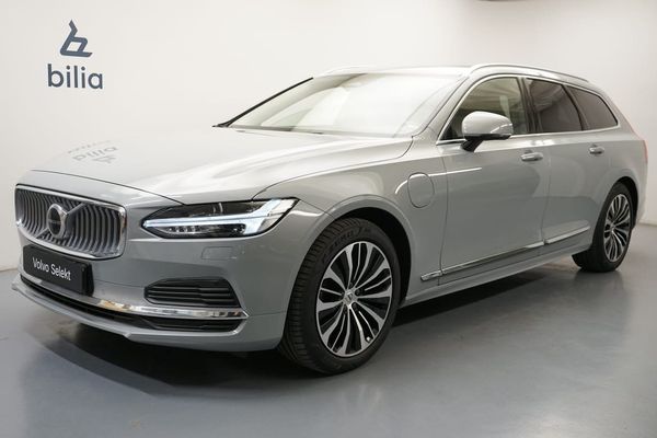 Volvo V90 Recharge T6 Core Edt, Tonade rutor, Dragkrok - 2024