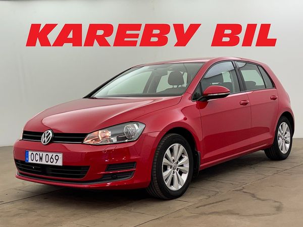 Volkswagen Golf 1.4 TSI 125hk MultiFuel P-sensorer Adaptiv farthållare - 2017