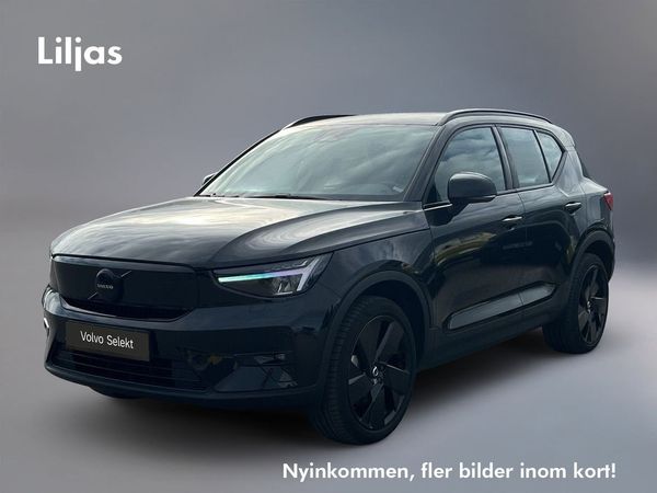 Volvo EX40 Single M Plus Black Edt//Dragkrok// - 2025
