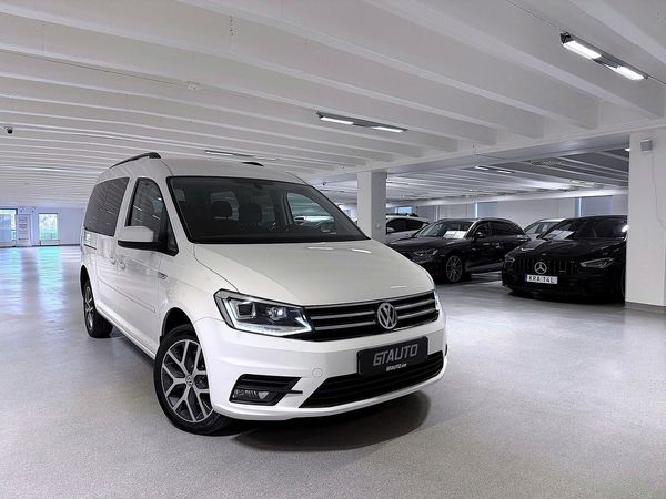 Volkswagen Caddy Maxi Life 2.0TDI 150hk BMT 4M 7sits Värmare - 2017
