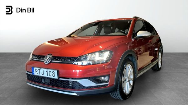 Volkswagen Golf I Sportscombi Alltrack 2,0 TDI 184HK 4M DSG / Drag&Kamera - 2016