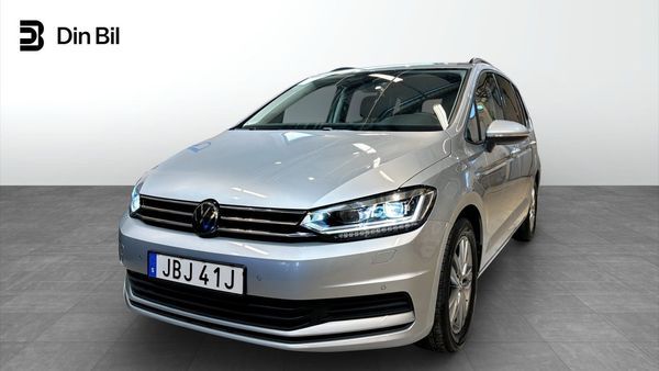Volkswagen Touran Life TSI150 DSG 7sits/P-värmare/Backkamera - 2025