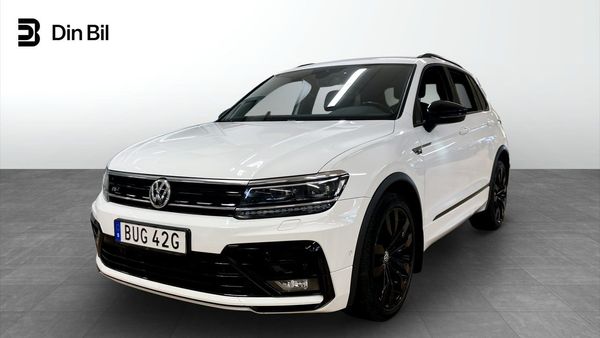 Volkswagen Tiguan TDI 190 DSG 4M/Black R-Line/Dragpkt/Värmare/Ergost - 2020