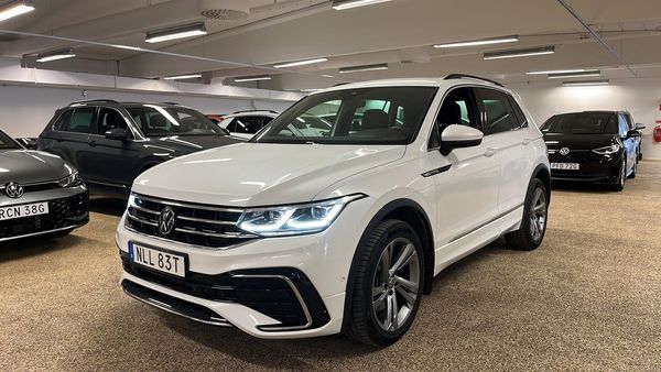 Volkswagen Tiguan TDI 200 DSG 4M/R-Line/Dragpkt/Läderklädsel/Värmare - 2021