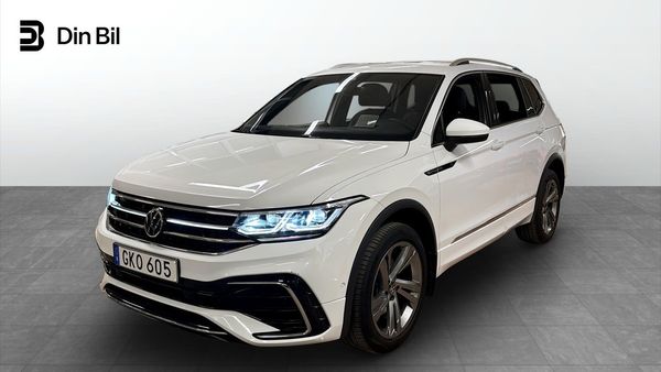 Volkswagen Tiguan Allspace R-LINE TDI 200 DSG 4M/Läderklädsel/5-sits/ HUD - 2023