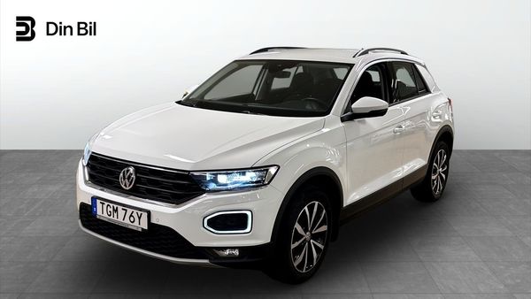 Volkswagen T-Roc 1.0 TSI 115/Pluspkt m LED/2-zons/elbaklucka - 2020