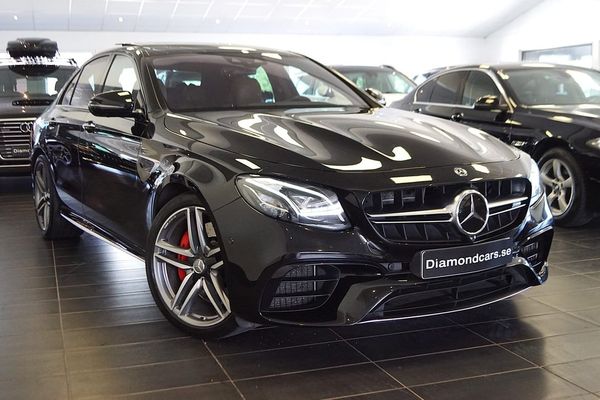 Mercedes E63 AMG S S 4MATIC+ Panoramatak Burmester Svensk såld - 2019