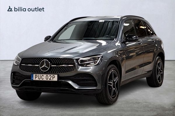 Mercedes GLC300 de 4MATIC AMG 306hk Navi Nightpkt Drag Backkamera - 2021