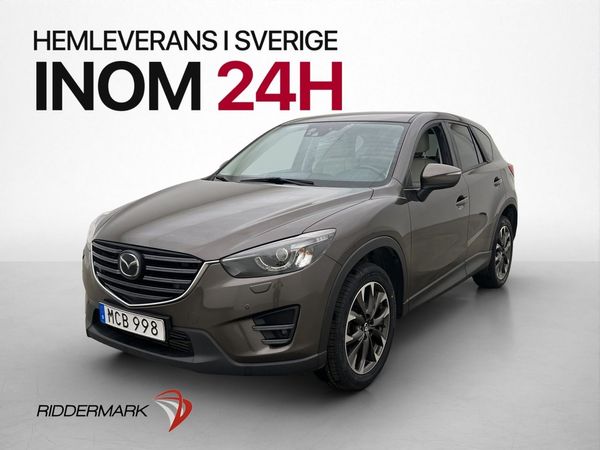 Mazda CX-5 2.2 SKYACTIV-D AWD 175hk Kamera Skinn Navi Elstol - 2016