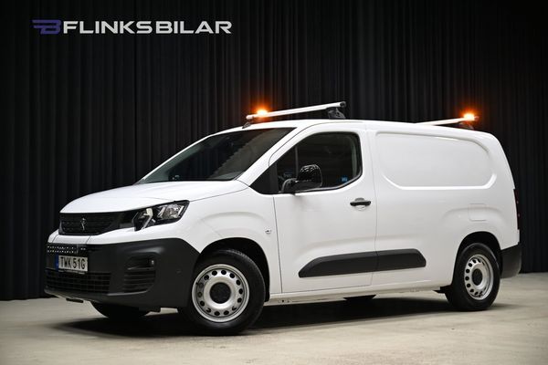 Peugeot e-Partner L2 136HK Servicebil|Inredd|Drag|M-Värmare|39Mil|Leasbar - 2024