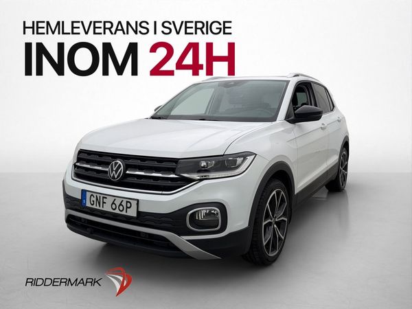 Volkswagen T-Cross 1.0 TSI 110hk GT Kamera BLIS CarPlay - 2021