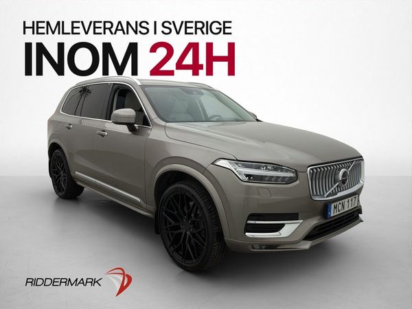 Volvo XC90 Inscription B5 AWD Lounge Kamera Drag BLIS Värm - 2022