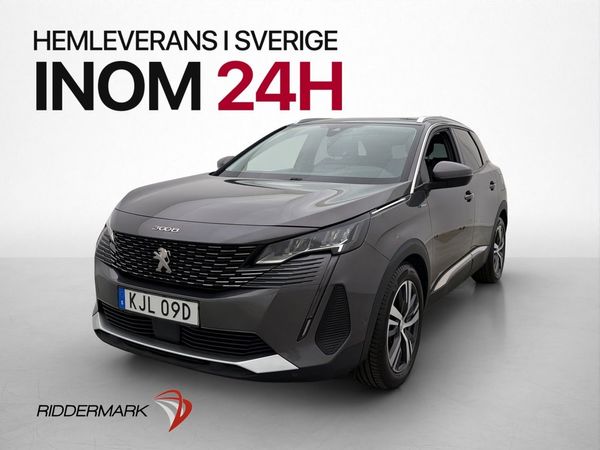 Peugeot 3008 AWD HYBRID4 300hk Allure Dragkrok Kamera 1Ägare - 2021