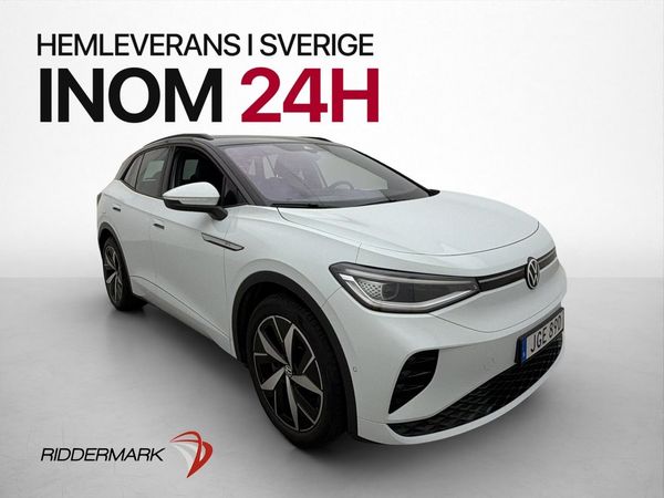 Volkswagen ID.4 GTX Värmare Dragkrok Kamera CarPlay MOMS - 2022
