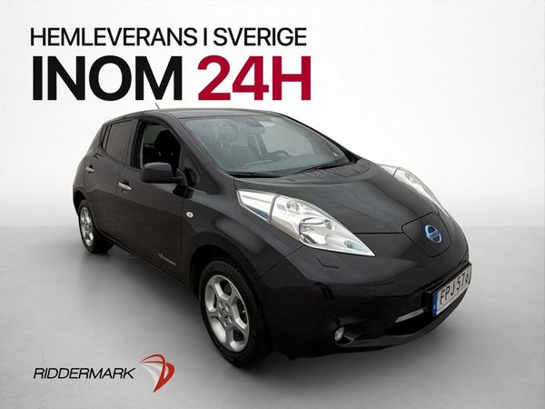 Nissan Leaf 24 kWh Kamera Navigation Rattvärme - 2015