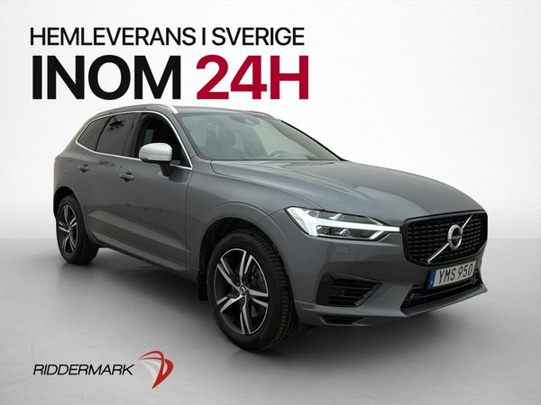 Volvo XC60 T8 AWD 392hk R-Design Pano HUD 360° Värmare Drag - 2019