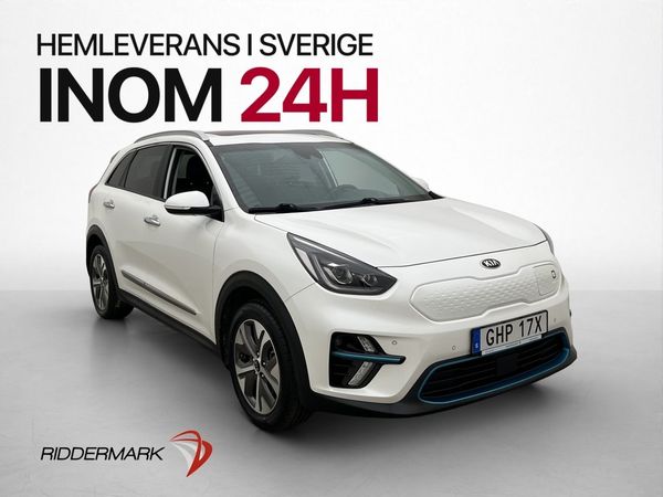 Kia e-Niro 64 kWh Advance+ Värmare JBL Taklucka Skinn Kamera - 2021