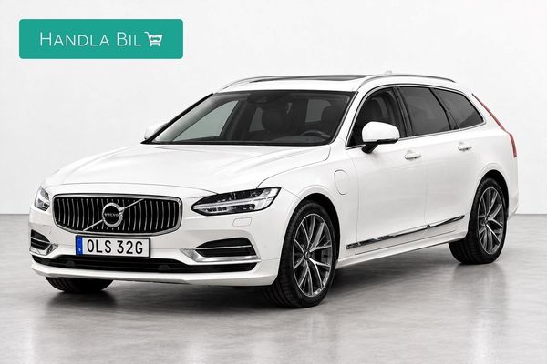 Volvo V90 T8 AWD Plug-in Inscription Pano Luft Orrefors VOC Drag - 2020