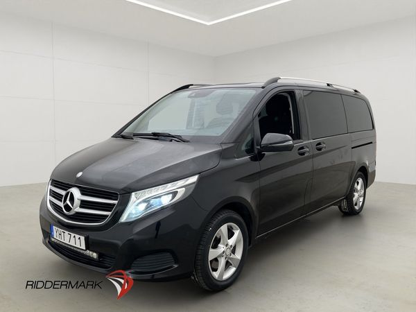Mercedes V220 d Lång Värmare Dragkrok B-Kamera 8-Sits - 2017