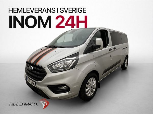 Ford Transit Custom Kombi Lång Värmare Kamera 9-Sits Moms - 2022