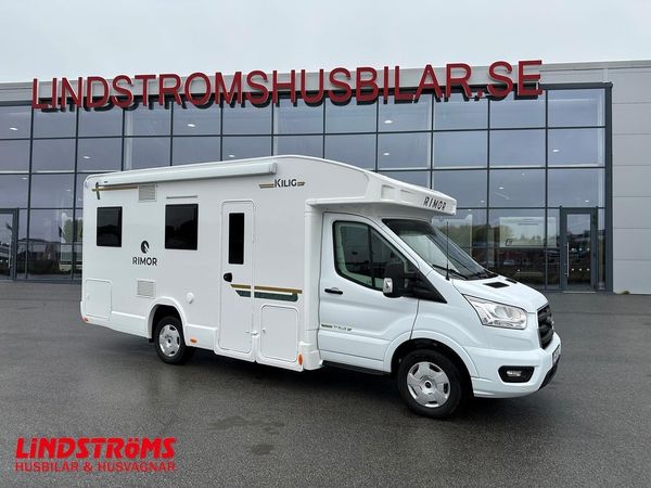 Rimor Kilig 77 165hk Automat U-soffa bak Dubbelbädd - 2026