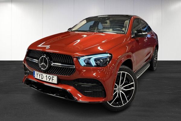 Mercedes GLE350 DE 4M COUPÉ | AMG | Pano | Burmester | Nightpaket | - 2021