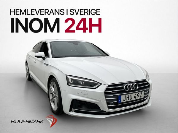 Audi A5 SB 2.0 TFSI Quattro 245hk S-line Kamera P-sensor - 2019