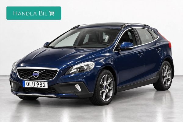 Volvo V40 Cross Country D2 Ocean Race D-Värm Skinn Drag Kam-bytt - 2016