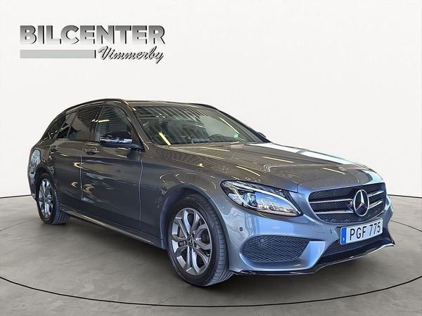 Mercedes C250 T 4M AMG Drag B-kamera GPS Burmester - 2017
