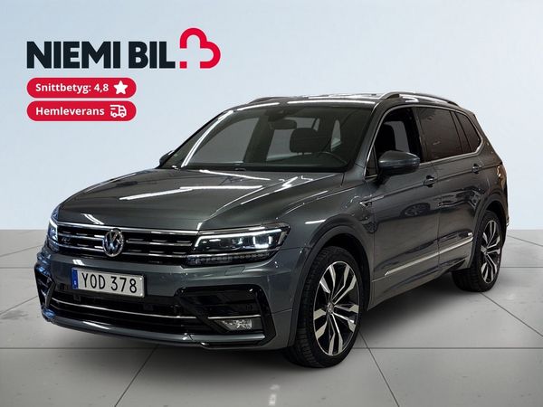 Volkswagen Tiguan Allspace 2.0 4M R Line Drag Mvärme Backkamera S&V-däck - 2018