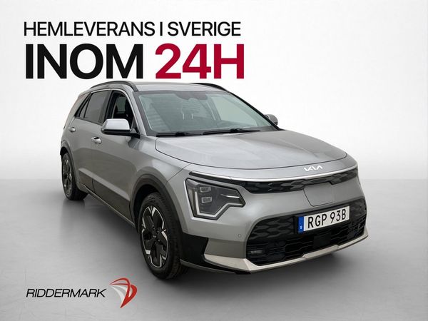 Kia Niro EV Adv. Plus MOMS Värmepump Skinn Drag Kamera H/K - 2023
