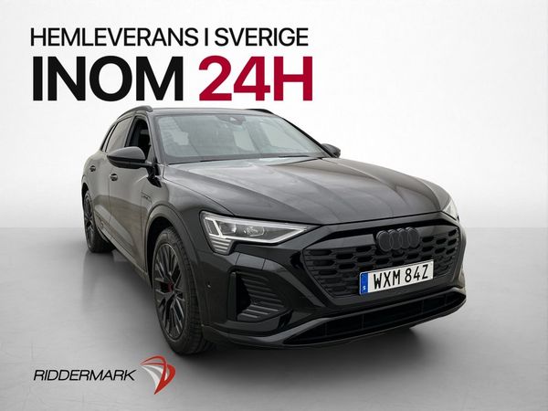 Audi Q8 e-tron 55 S Line MOMS Pano Läder Drag Värmepump B&O - 2024